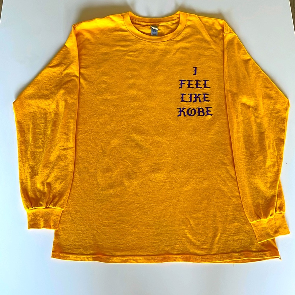 “I FEEL LIKE KOBE”. MAMBA DAY SHIRT FROM 4/13/16@Staples Center Tribute